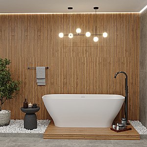 Акриловая ванна WhiteCross Clover 170x72 0220.170072.200 белая матовая купить в интернет-магазине Sanbest