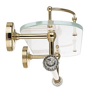 Полка Migliore Amerida ML.AMR-60.429.DO золото/Swarovski купить в интернет-магазине сантехники Sanbest