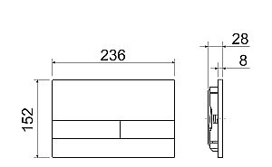 Инсталляция для унитаза Ceramica Nova Envision CN1002CH купить в интернет-магазине сантехники Sanbest