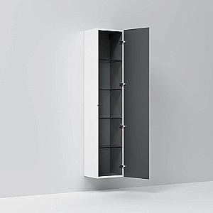 Пенал зеркальный AM.PM Spirit 2.0 M70ACHM0356WG белый для ванной в интернет-магазине сантехники Sanbest