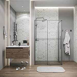 Душевой уголок Grossman Galaxy 140х100 120.K33.01.1410.42.00 стекло прозрачное/профиль графит сатин купить в интернет-магазине Sanbest