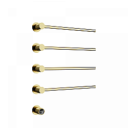 Полотенцесушитель электрический Sancos Linea SC14001BG брашированное золото купить в интернет-магазине сантехники Sanbest