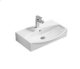 Раковина накладная SantiLine 60 SL-2025 белая купить в интернет-магазине Sanbest