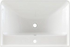 Тумба с раковиной Aquanet Вега 70 344122+301804 белая глянцевая для ванной в интернет-магазине Sanbest