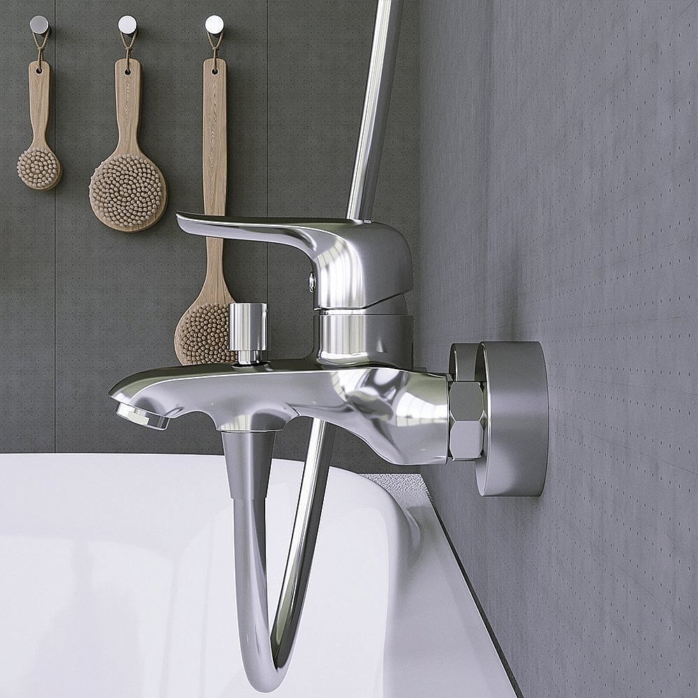 Смеситель для ванны RedBlu by Damixa Palace Evo 321000000 купить в интернет-магазине сантехники Sanbest