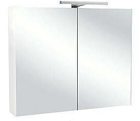 Зеркальный шкаф с розеткой Jacob Delafon EB786 70 белый лак купить в интернет-магазине сантехники Sanbest