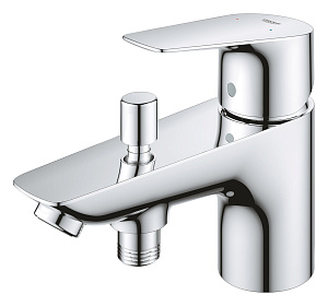 Смеситель для ванны Grohe BauEdge 23562001 хром купить в интернет-магазине сантехники Sanbest