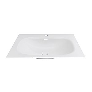 Раковина Oliveeka 70 M115W70 белая матовая купить в интернет-магазине Sanbest