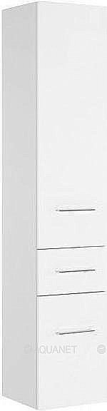 Шкаф-пенал Aquanet Порто 201374 35 белый для ванной в интернет-магазине сантехники Sanbest