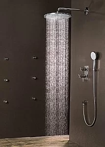 Верхний душ Bossini Dream H75360J.030 хром купить в интернет-магазине сантехники Sanbest