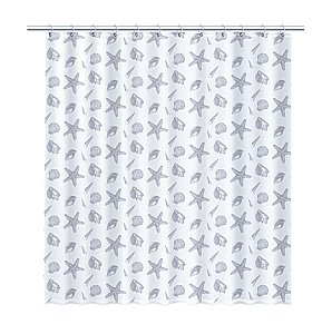 Текстильная шторка для ванной FIXSEN LAGUNA FX-1501A купить в интернет-магазине сантехники Sanbest