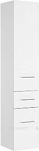 Шкаф-пенал Aquanet Порто 201374 35 белый для ванной в интернет-магазине сантехники Sanbest
