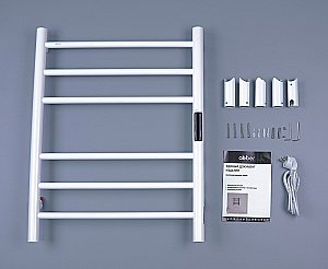 Полотенцесушитель электрический ABBER Standard AH4606MW белый матовый купить в интернет-магазине сантехники Sanbest