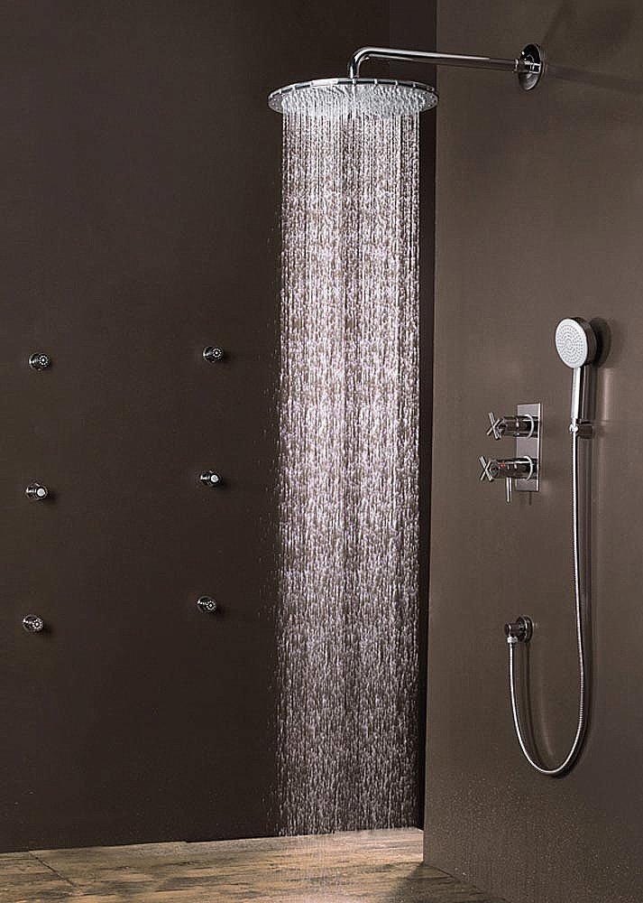 Верхний душ Bossini Dream H75360J.030 хром купить в интернет-магазине сантехники Sanbest