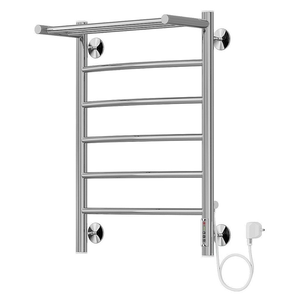 Полотенцесушитель электрический Terminus Классик П6 450х650 с одной полкой купить в интернет-магазине сантехники Sanbest