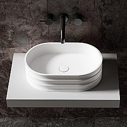 Раковина Abber Stein AS2650 белая матовая купить в интернет-магазине Sanbest