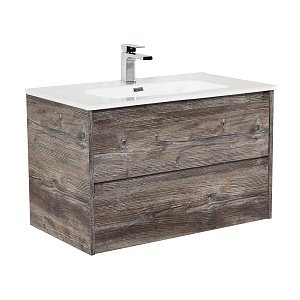 Тумба с раковиной BelBagno KRAFT 90 2C-SO/BB900ETL Pino Pasadena для ванной в интернет-магазине Sanbest