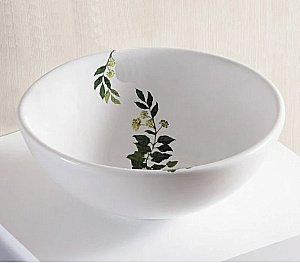 Раковина Elghansa 40 EG4030-116 белая с декором купить в интернет-магазине Sanbest