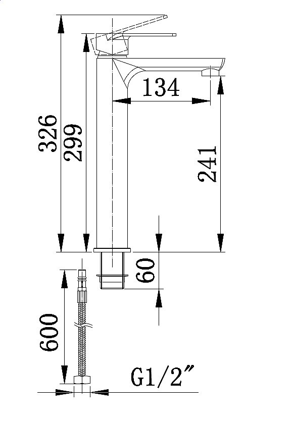 Смеситель для раковины Boch Mann DORIS XLB BM8599 купить в интернет-магазине сантехники Sanbest