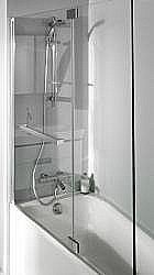 Шторка для ванны Jacob Delafon BAIN-DOUCHE/ADEQUATION 140х110 купить в интернет-магазине Sanbest