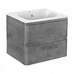 Тумба под раковину Vincea Vico 60 Серая купить в интернет-магазине сантехники Sanbest