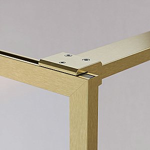 Душевое ограждение Radaway Modo F Gold II 145 10409145-99-01 стекло прозрачное/профиль брашированное золото купить в интернет-магазине Sanbest