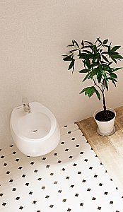 Биде Sanita Luxe Ringo RNGSLBI01 белое купить в интернет-магазине Sanbest