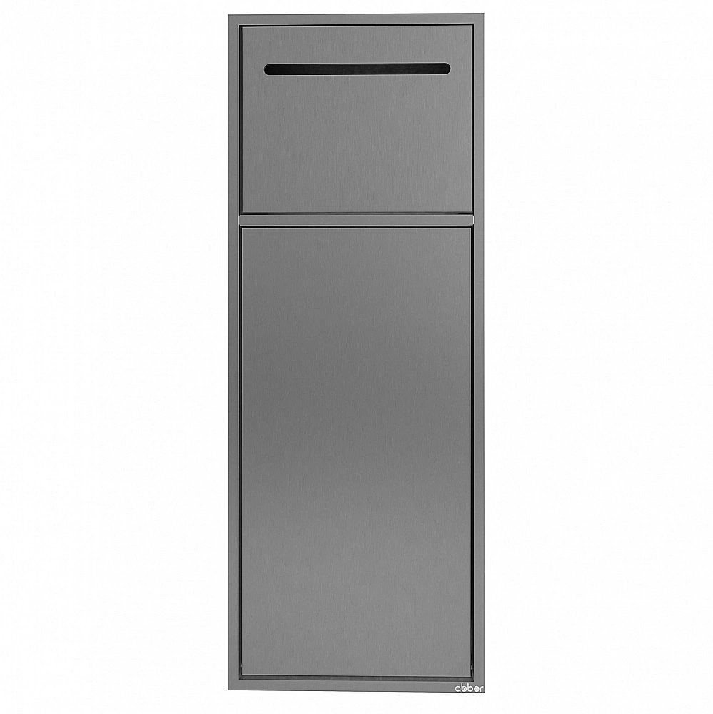 Скрытая настенная ниша Abber Nischen AN3008BST сталь брашированная купить в интернет-магазине сантехники Sanbest