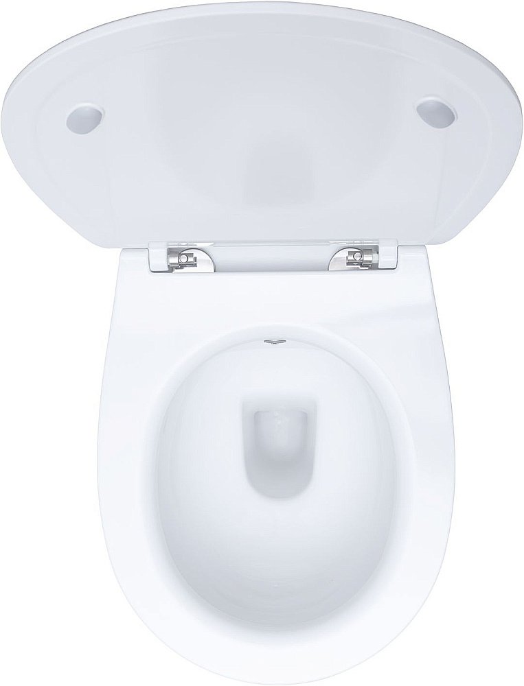 Унитаз Allen Brau Fantasy 4.11HC1.20 безободковый, с крышкой микролифт, белый купить в интернет-магазине Sanbest