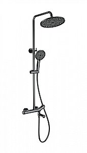 Душевая система с термостатом WONZON & WOGHAND T-1000, Темный графит (WW-B3057-A-BGG) купить в интернет-магазине сантехники Sanbest