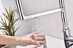 Смеситель для кухни Paulmark Tornado To213402-CR хром купить в интернет-магазине сантехники Sanbest