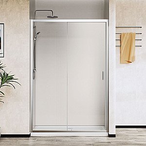 Душевая дверь Vincea City 130 VDS-5CT130CL стекло прозрачное/профиль хром купить в интернет-магазине Sanbest