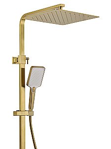 Душевая система WONZON & WOGHAND DIAMOND WW-88739011-BG брашированное золото купить в интернет-магазине сантехники Sanbest