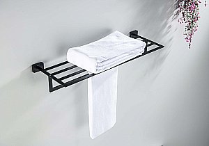 Полка Aquatek Либра AQ4315MB 65 черный матовый купить в интернет-магазине сантехники Sanbest