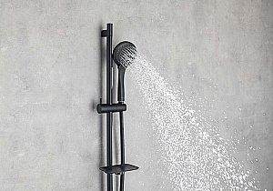 Набор смесителей Aquatek Вега AQ1030MB черный матовый купить в интернет-магазине сантехники Sanbest