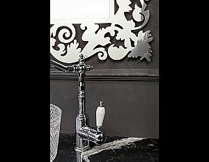 Зеркало Armadi Art Caprice поталь серебро 80 в ванную от интернет-магазине сантехники Sanbest