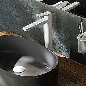 Смеситель для раковины WasserKRAFT Weil 2303H белый матовый купить в интернет-магазине сантехники Sanbest