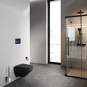 Унитаз подвесной AM.PM Inspire V2.0 C50A1700MBSC черный матовый, безободковый купить в интернет-магазине Sanbest