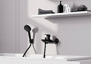 Душевая лейка Hansgrohe Vernis Blend 26270670 черный матовый купить в интернет-магазине сантехники Sanbest