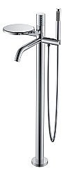 Смеситель для ванны Boheme STICK CHROME DIAMOND CHROME 129-CRCR хром купить в интернет-магазине сантехники Sanbest