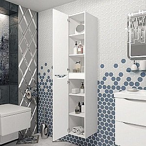 Тумба с раковиной Опадирис Элеганс 80 белая матовая для ванной в интернет-магазине Sanbest