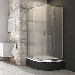 Душевой уголок Ravak Blix BLCP4 SABINA 80x80 профиль блестящий/стекло матовое купить в интернет-магазине Sanbest