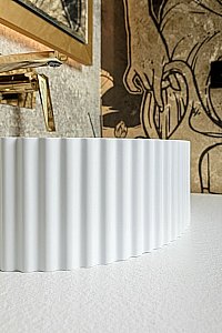 Раковина Armadi Art Canale 50 878-WM белая матовая купить в интернет-магазине Sanbest