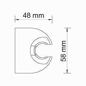 Держатель ручного душа WasserKRAFT A009 купить в интернет-магазине сантехники Sanbest