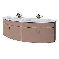 Тумба с раковиной Caprigo Legato 150 два ящика для ванной в интернет-магазине Sanbest