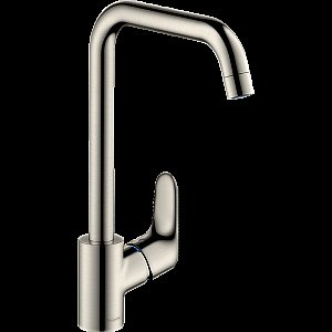 Смеситель для кухни Hansgrohe Focus 31820800 сталь купить в интернет-магазине сантехники Sanbest