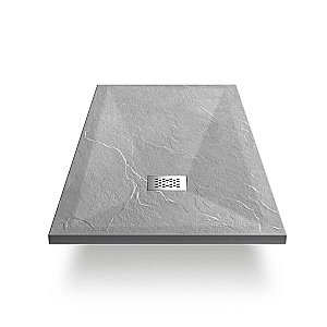 Душевой поддон Vincea VST-4SR8010G 100х80 серый купить в интернет-магазине Sanbest