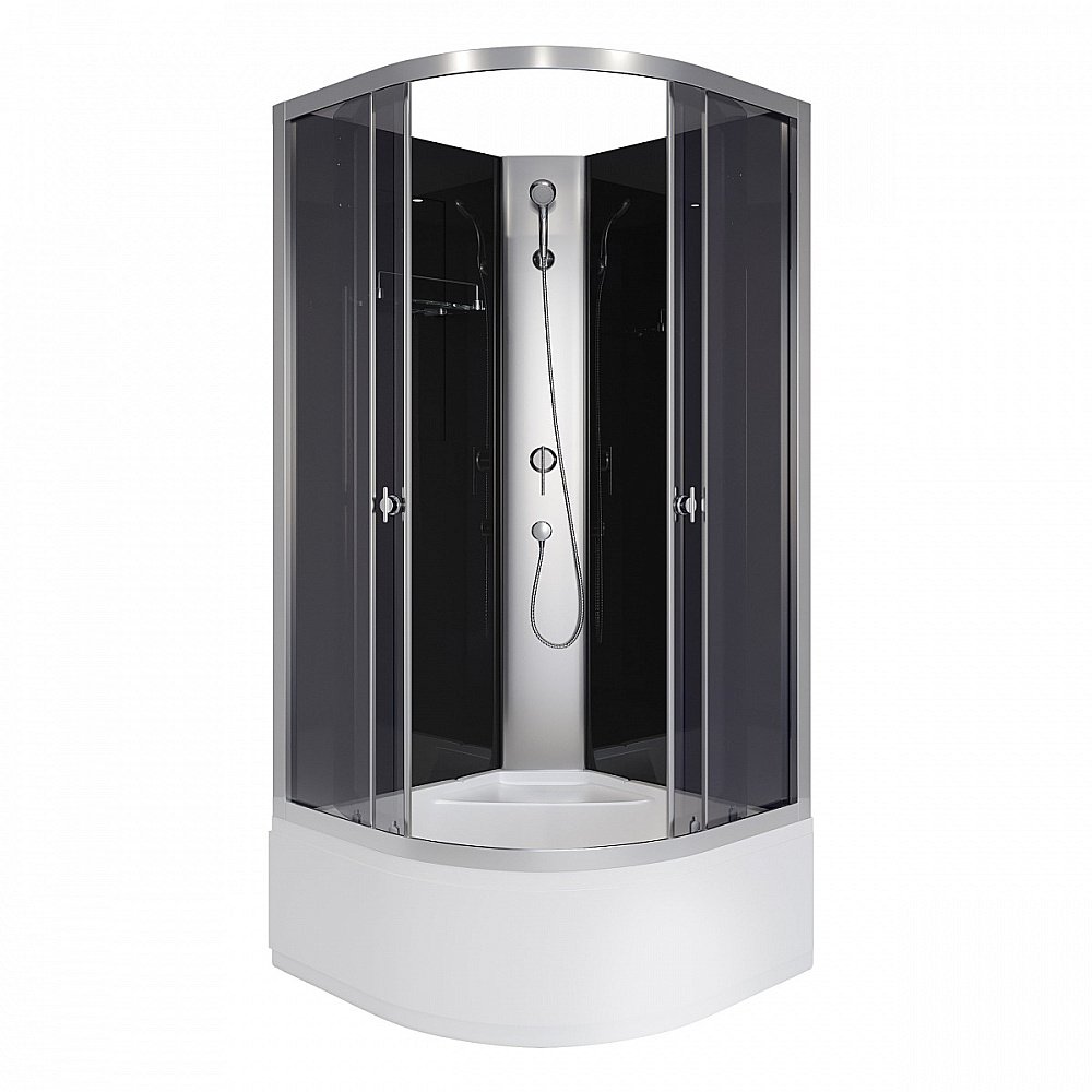 Душевая кабина Niagara Eco E100/40/TN/BK 100х100 купить в интернет-магазине Sanbest