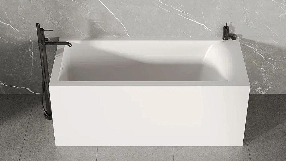 Ванна Salini CASCATA KIT S-sense 104813M 170x70 белая купить в интернет-магазине Sanbest
