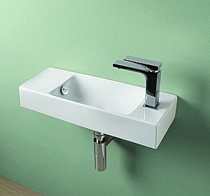 Раковина подвесная Artceram Lavamani Brick 54 LML002 01 00 белая купить в интернет-магазине Sanbest